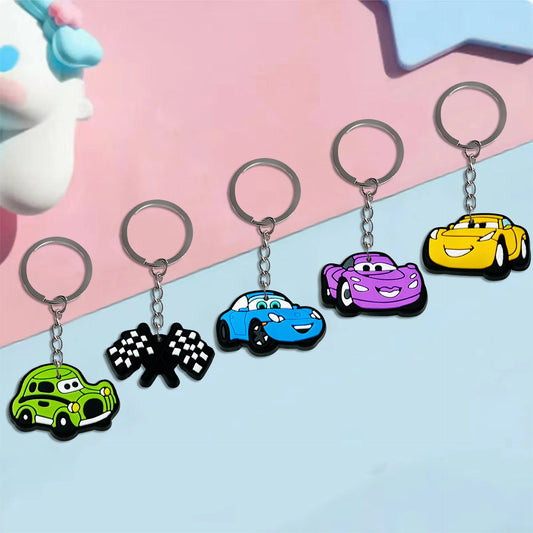 Lot de 5 Porte-Clés Cars