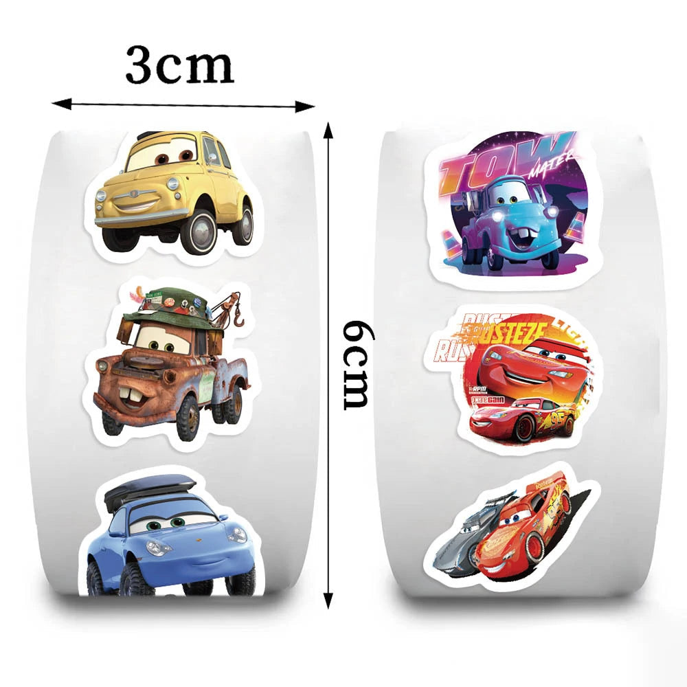 Rouleau de Stickers Cars