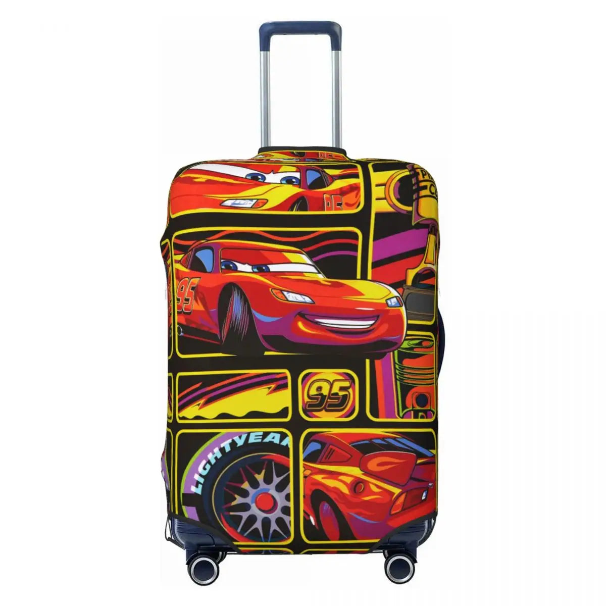 Housse de Valise Flash McQueen Cartoon