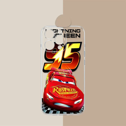 Coque Cars Transparente iPhone Lightning McQueen iPhone 7 8 SE 2020