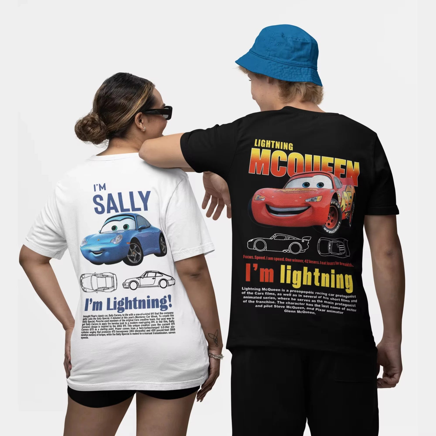 T-Shirt Cars Couple Sally et McQueen