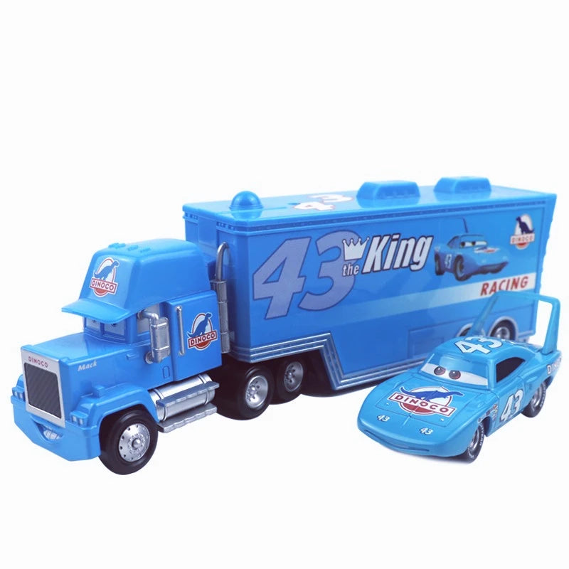 Pack Voiture Cars - King DInoco et son Camion