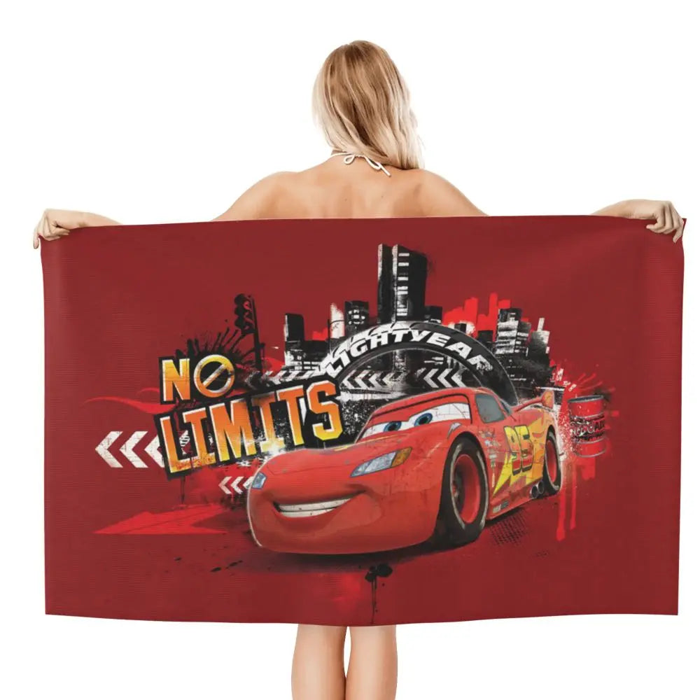 Serviette de Plage Cars No Limits