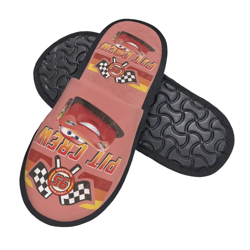 Pantoufle Cars Drapeaux de Course