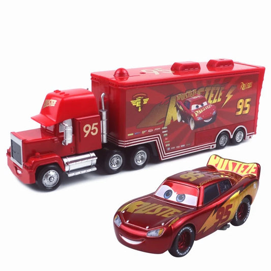 Pack Voiture Cars Rusteze - McQueen et son Camion