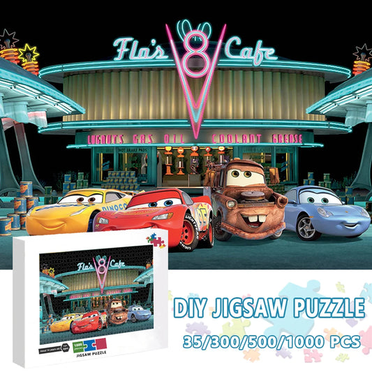 Puzzle Cars - Flo's Cafe