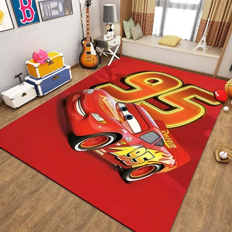 Tapis Cars Rouge Numéro 95 40x60cm