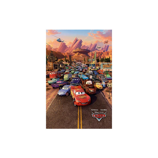 Poster Cars McQueen et ses Amis à Radiator Springs 20X30cm