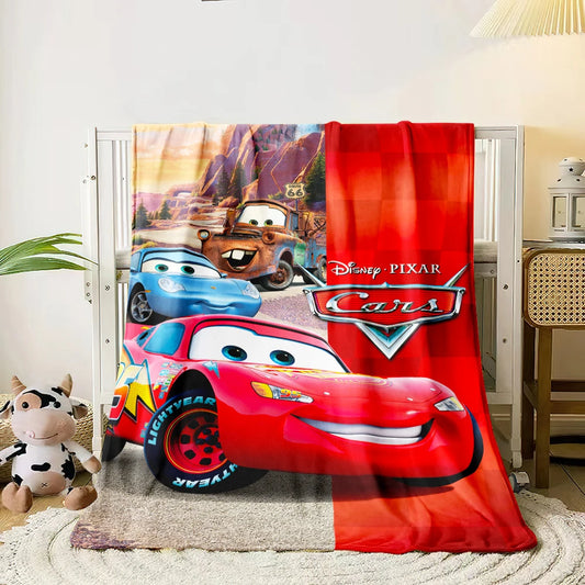 Plaid Cars - McQueen Sally et Martin 150cm x 200cm