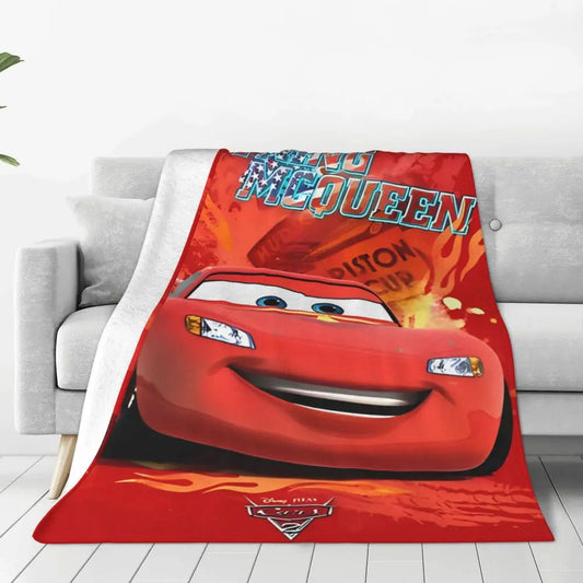 Plaid Cars McQueen USA 75x100cm