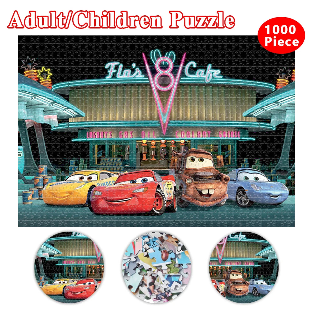 Puzzle Cars - Flo's Cafe