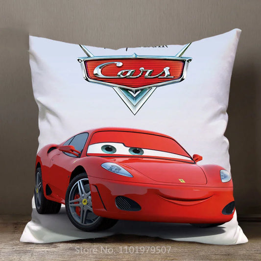 Housse de Coussin Cars Ferrari Rouge 40cmx40cm