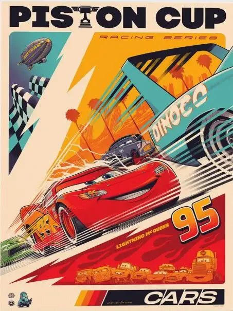 Affiche Cars Piston Cup
