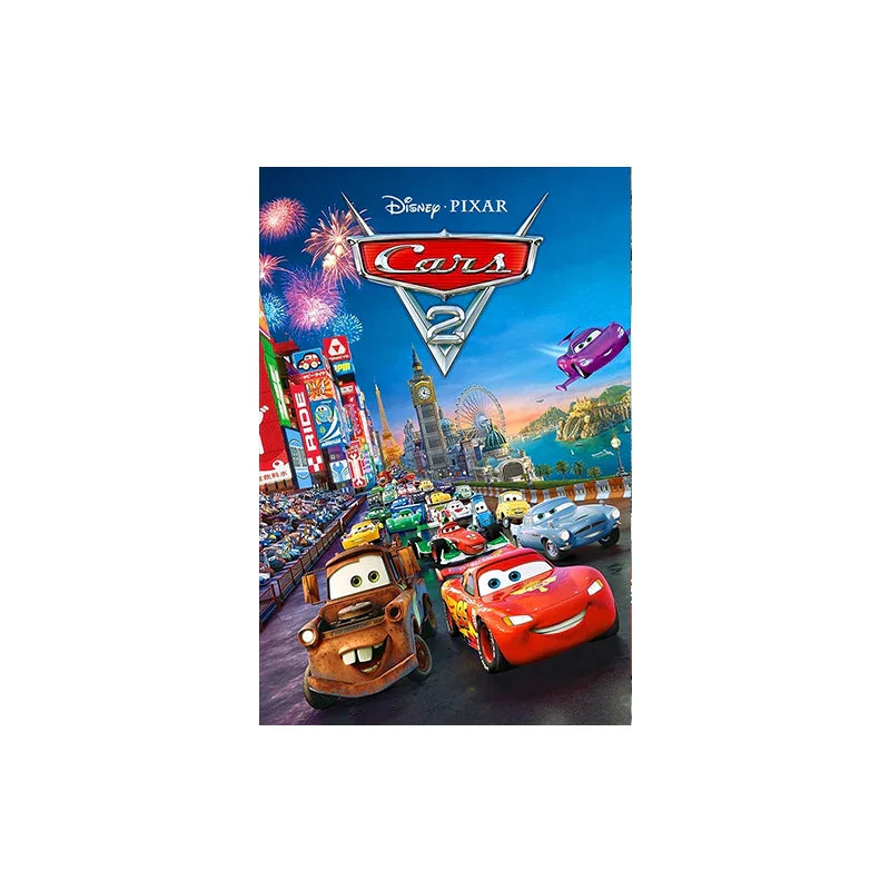 Affiche Film Cinéma Cars 2