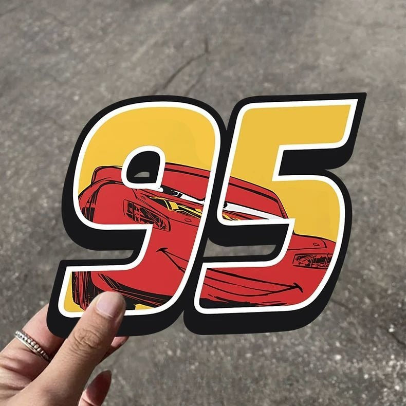 Autocollant Flash McQueen