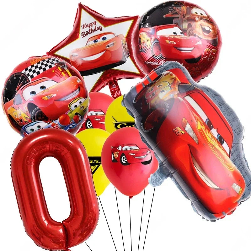 Ballon D'anniversaire Cars Flash McQueen - 25 modèles