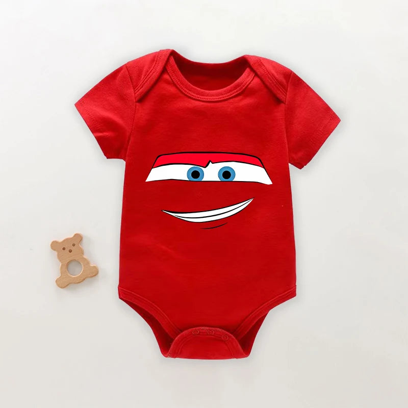 Body Bébé Cars - Regard de Flash McQueen