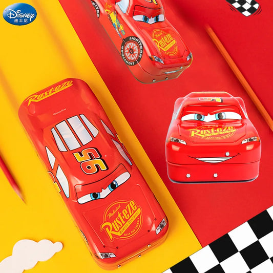 Boîte à Crayons Cars à 3 Etages - Flash McQueen