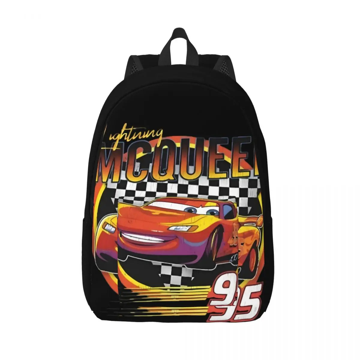 Cartable McQueen et Drapeau de Course