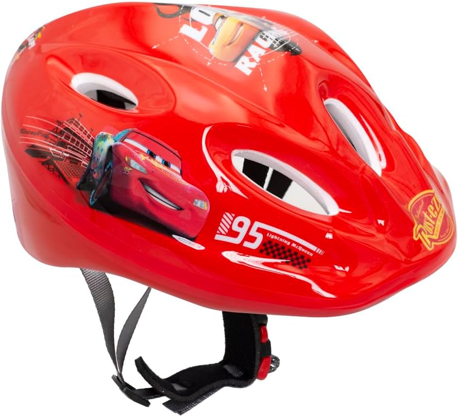 Casque de Vélo Cars Rouge - Flash McQueen Cruz et Storm