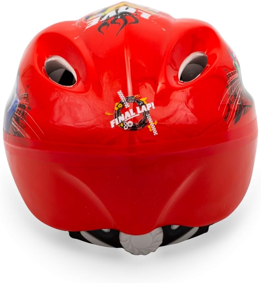 Casque de Vélo Cars Rouge - Flash McQueen Cruz et Storm