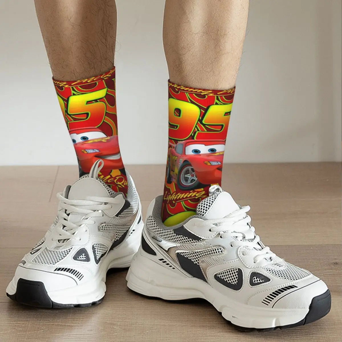 Lot De 6 Chaussettes CARS Pour Garçon - Taille 27-30 - 70% Coton - Couleurs Assorties - Confortables Et Amortissantes - 7