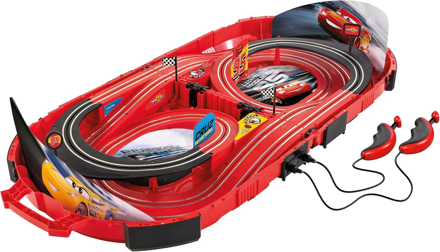 Circuit Electrique Cars - Cruz vs McQueen