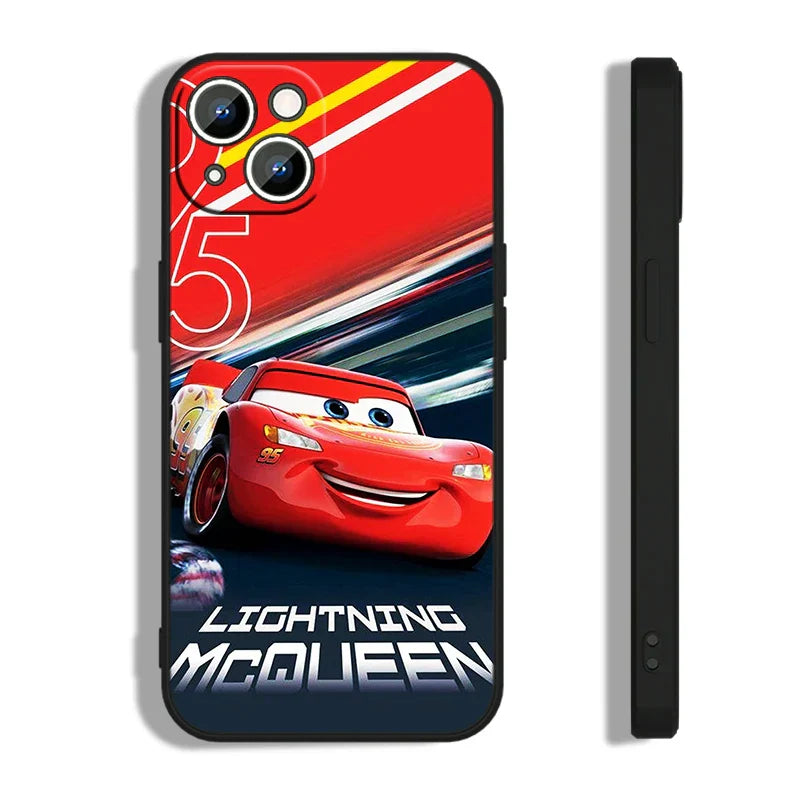 Coque Cars iPhone Lightning McQueen Souriant