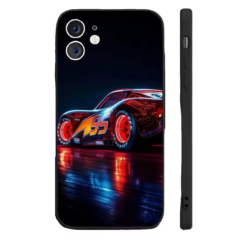Coque Cars iPhone McQueen Bord de L'Eau
