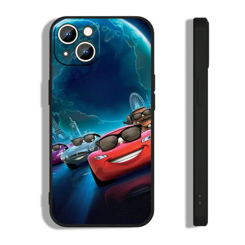 Coque Cars iPhone McQueen Lunettes de Soleil