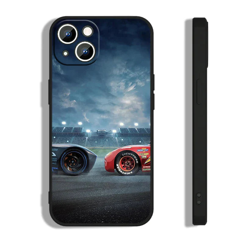Coque Cars iPhone McQueen & Storm