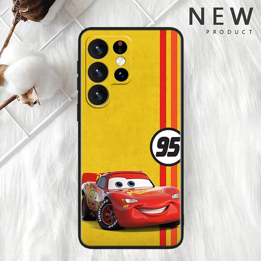 Coque Cars Samsung - Flash McQueen et Numéro 95