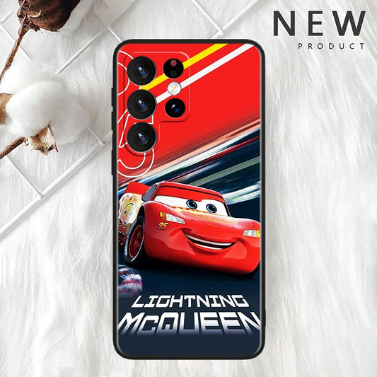 Coque Cars Samsung - Lightning McQueen Souriant