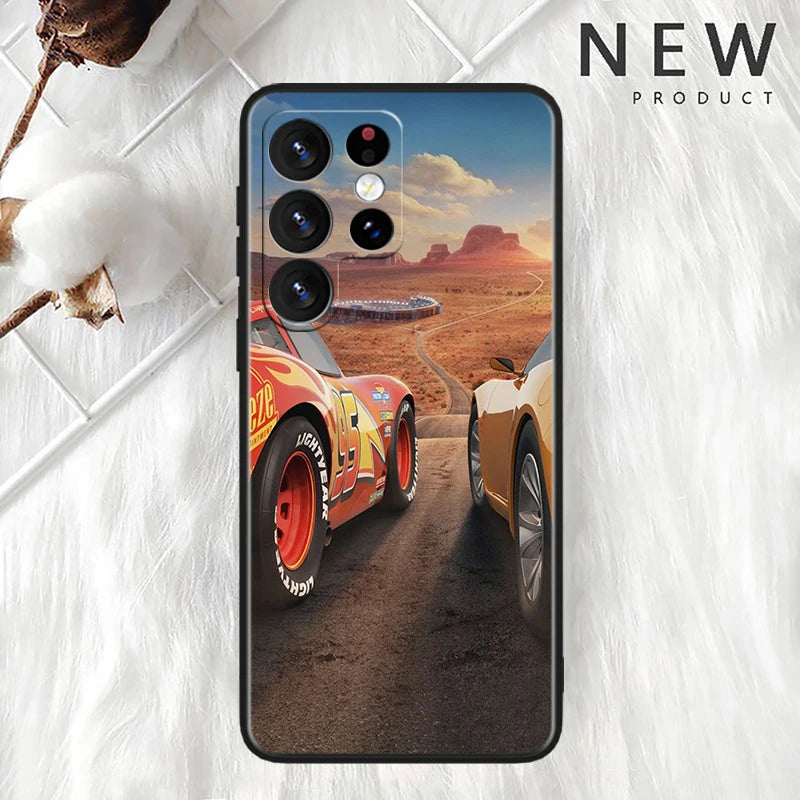 Coque Cars Samsung - McQueen et Cruz dans le Canyon