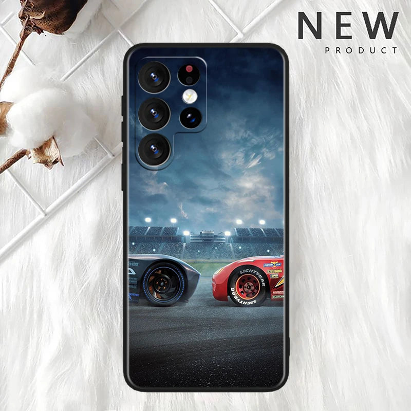 Coque Cars Samsung - McQueen et Storm