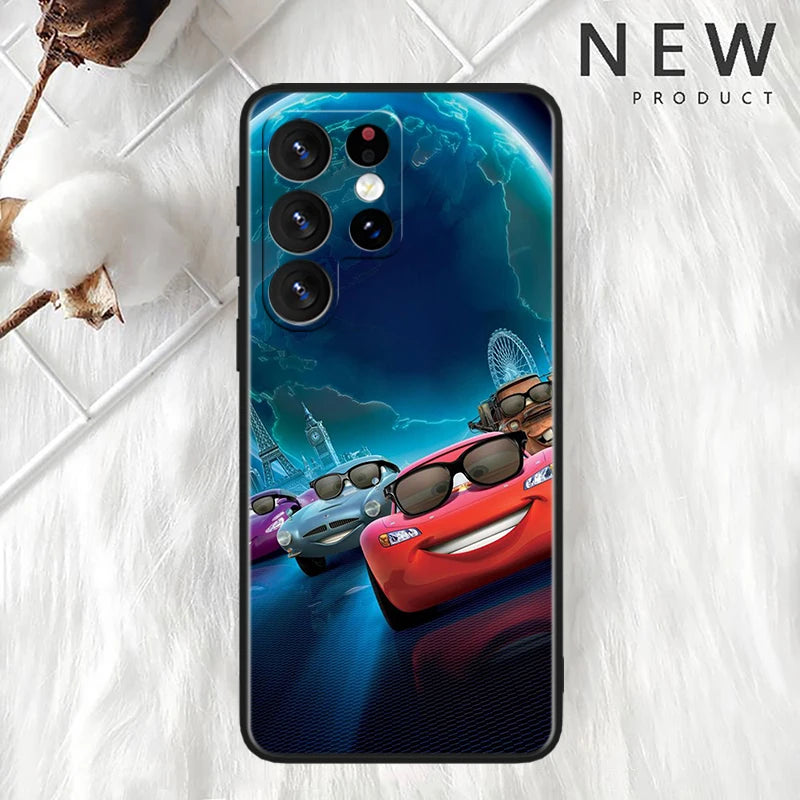 Coque Cars Samsung - McQueen Lunettes de Soleil
