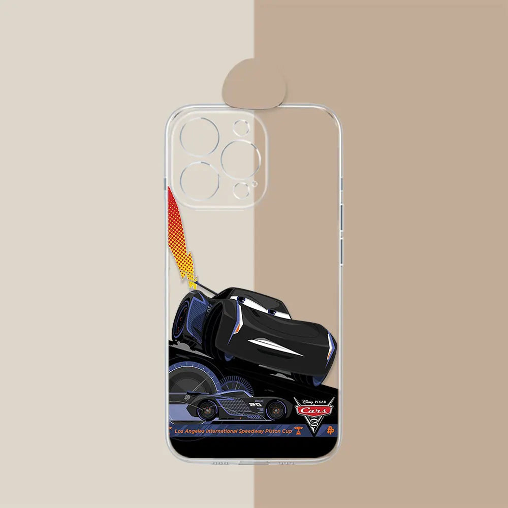 Coque Cars Transparente iPhone Storm