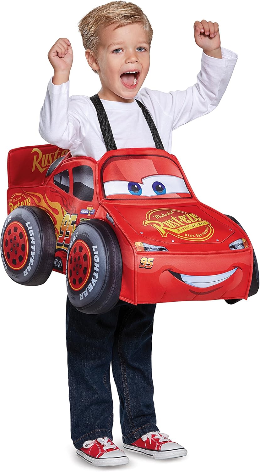 Déguisement Cars 3D Flash McQueen pour Enfant