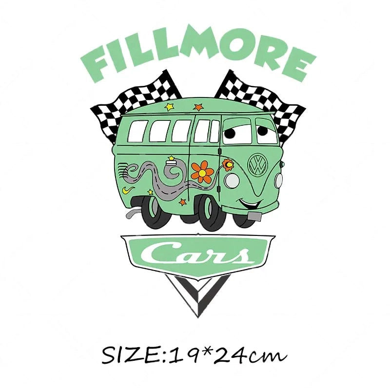 Ecusson Thermocollant Cars - Fillmore