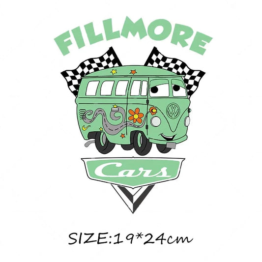 Ecusson Thermocollant Cars - Fillmore