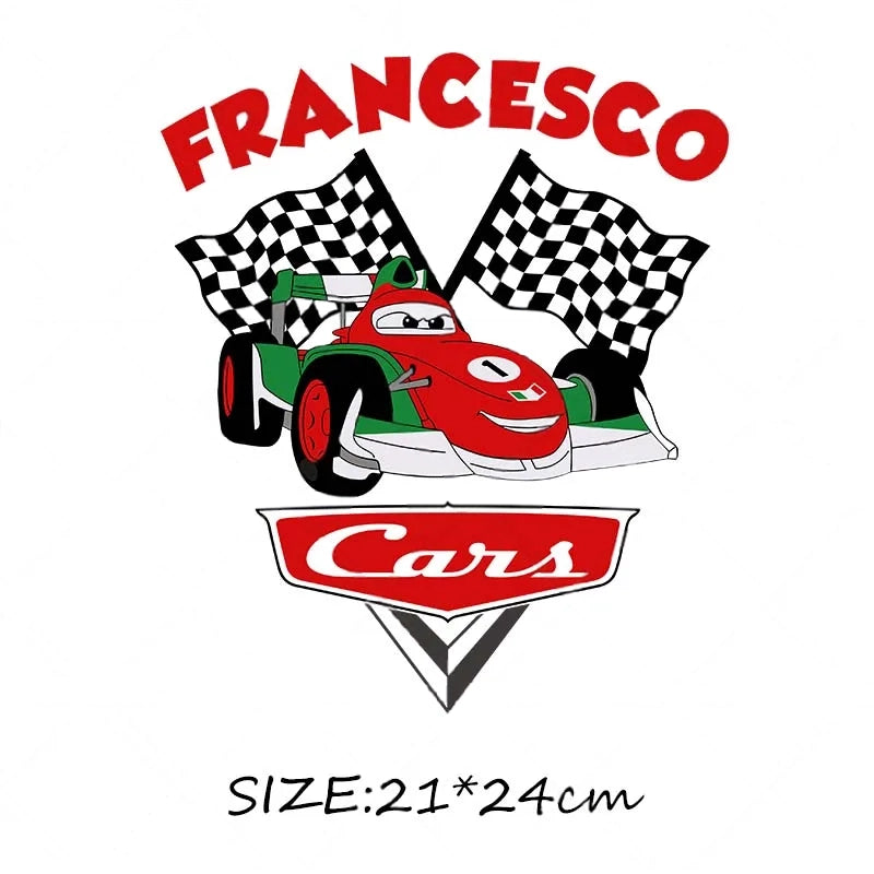 Ecusson Thermocollant Cars - Francesco