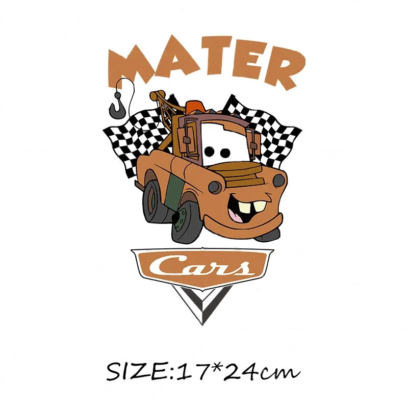 Ecusson Thermocollant Cars - Mater