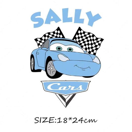 Ecusson Thermocollant Cars - Sally