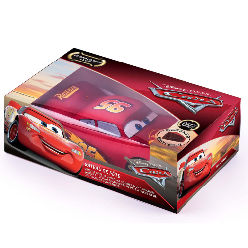 Gâteau Cars Flash McQueen 3D