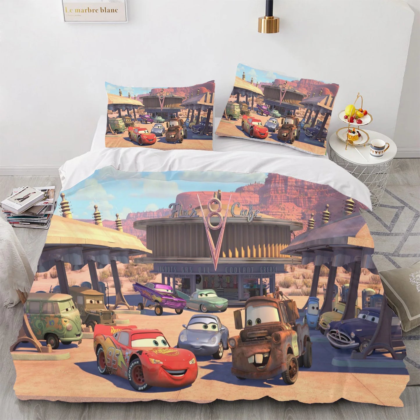 Housse de Couette Cars - Flo's V8 Cafe