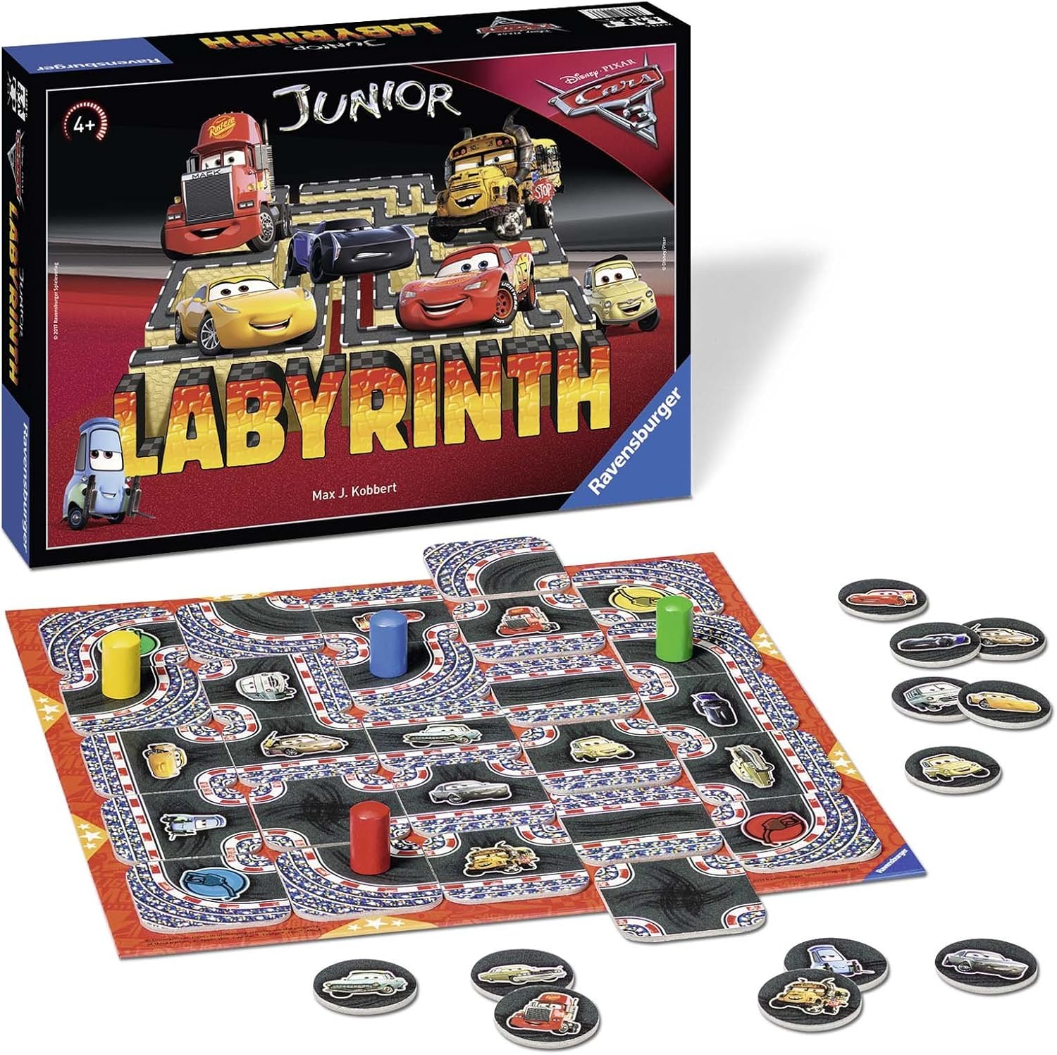 Jeu de Société Cars 3 - Labyrinthe Junior