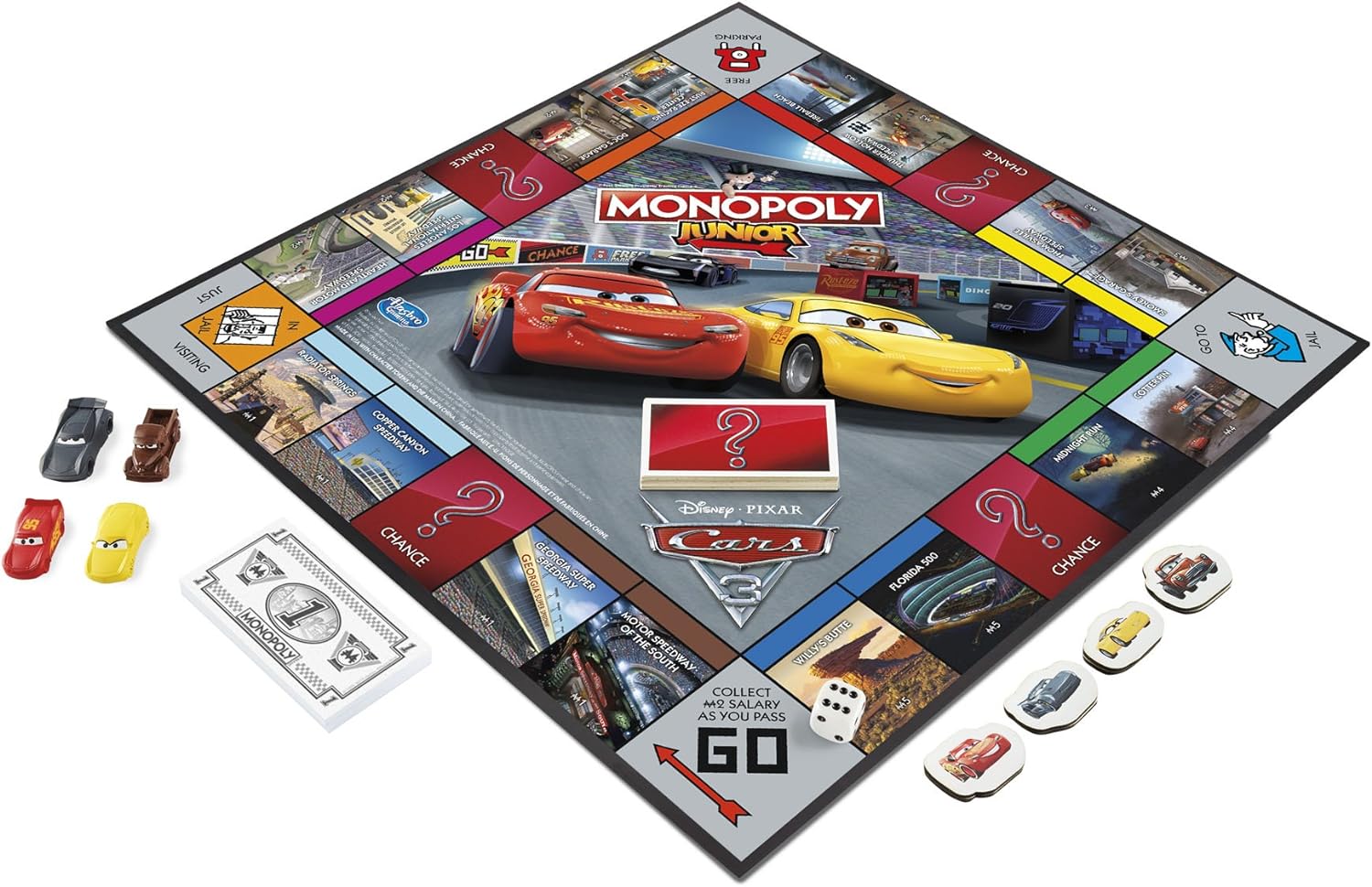 Jeu de Societe Monopoly Cars 3