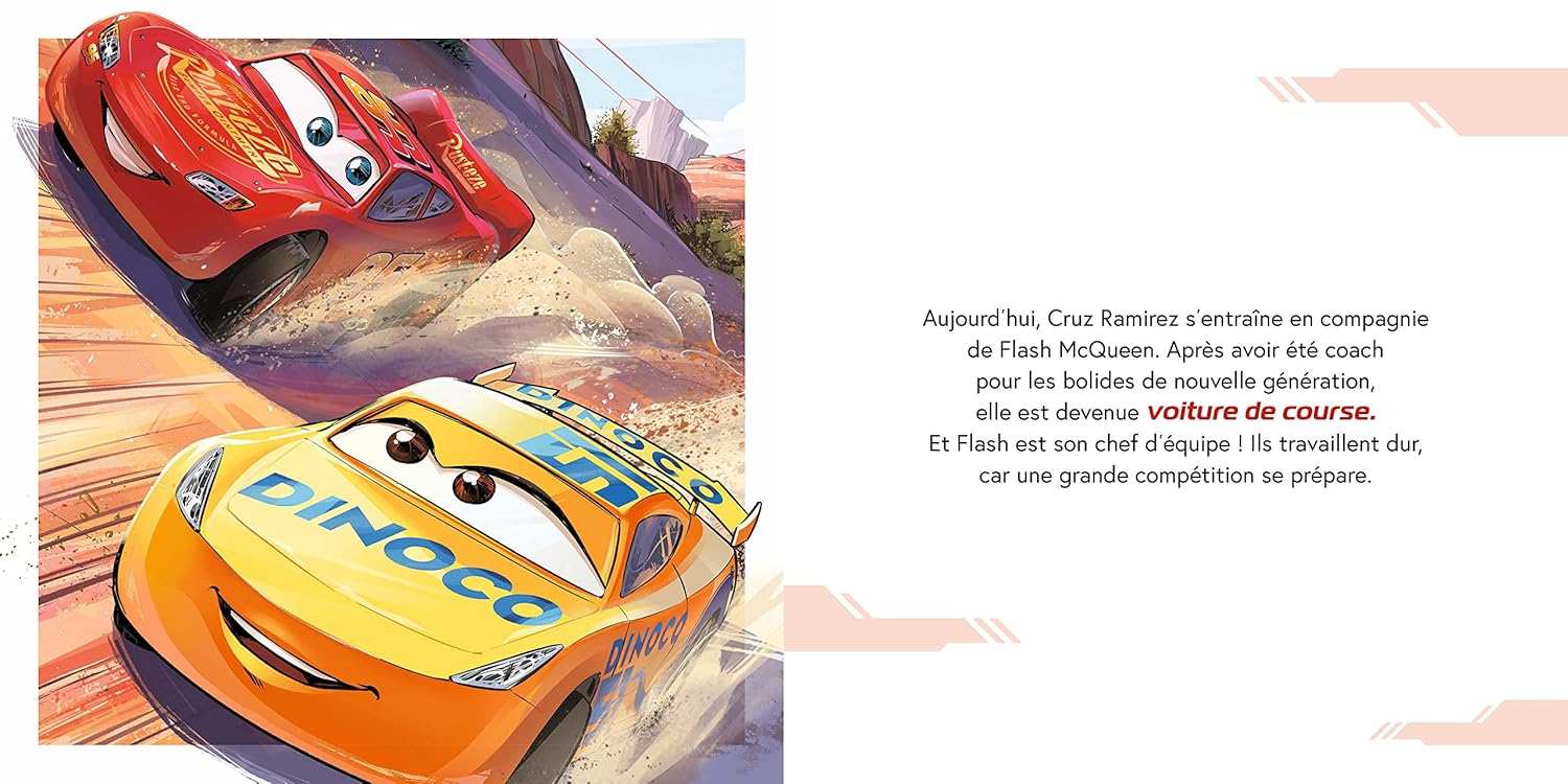 Livre Cars - Les Histoires de Flash McQueen #4 - La passion de la course