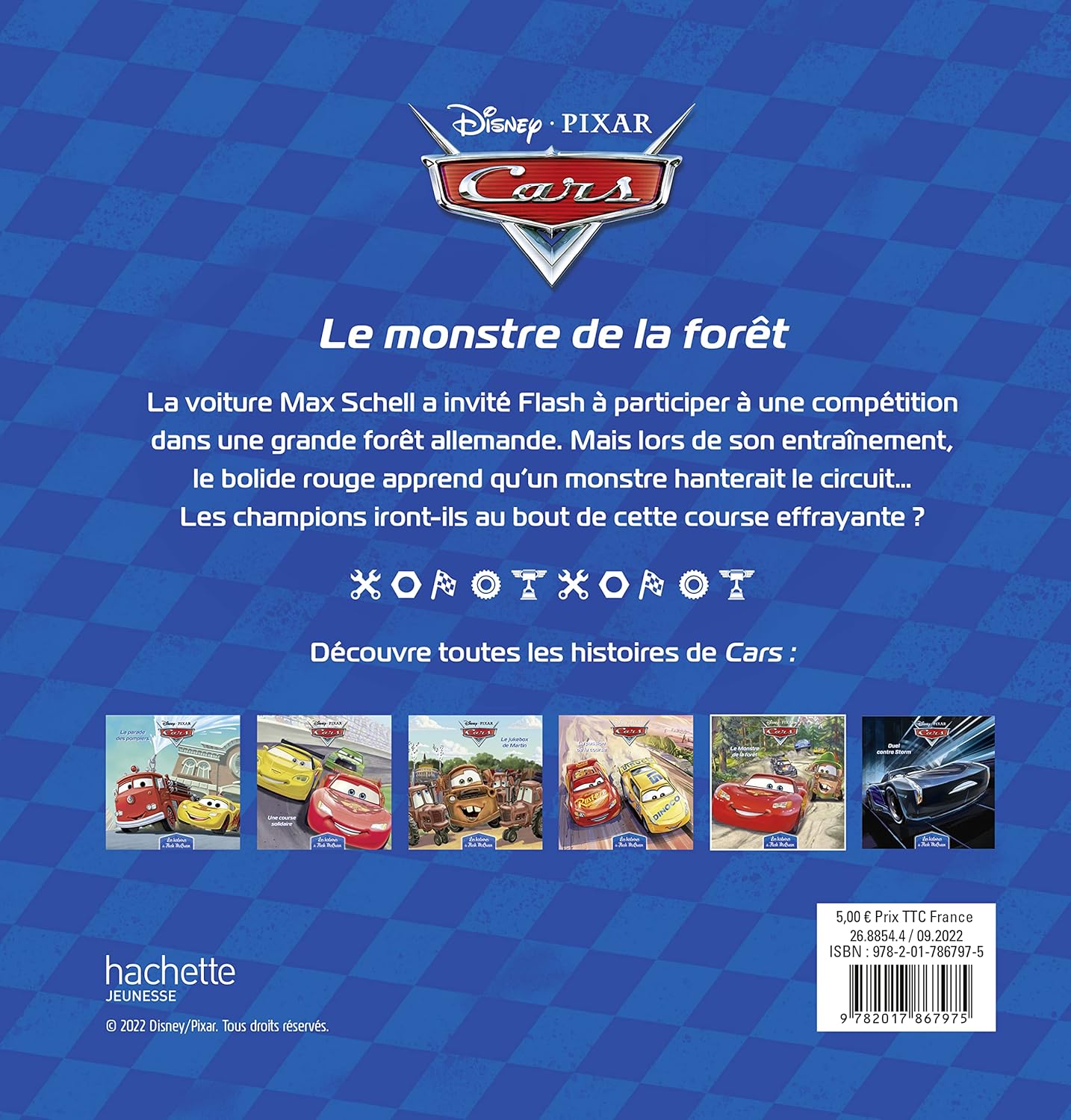 Livre Cars - Les Histoires de Flash McQueen #5 - Le Monstre de la Forêt