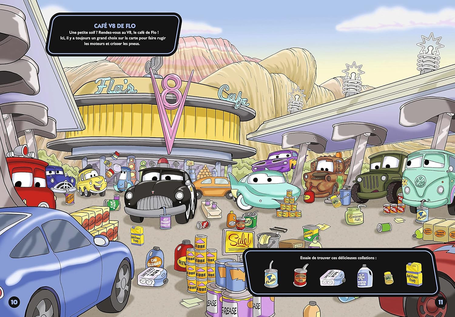 Livre de Jeu Cars - Où se cache Flash ? - Cherche et Trouve